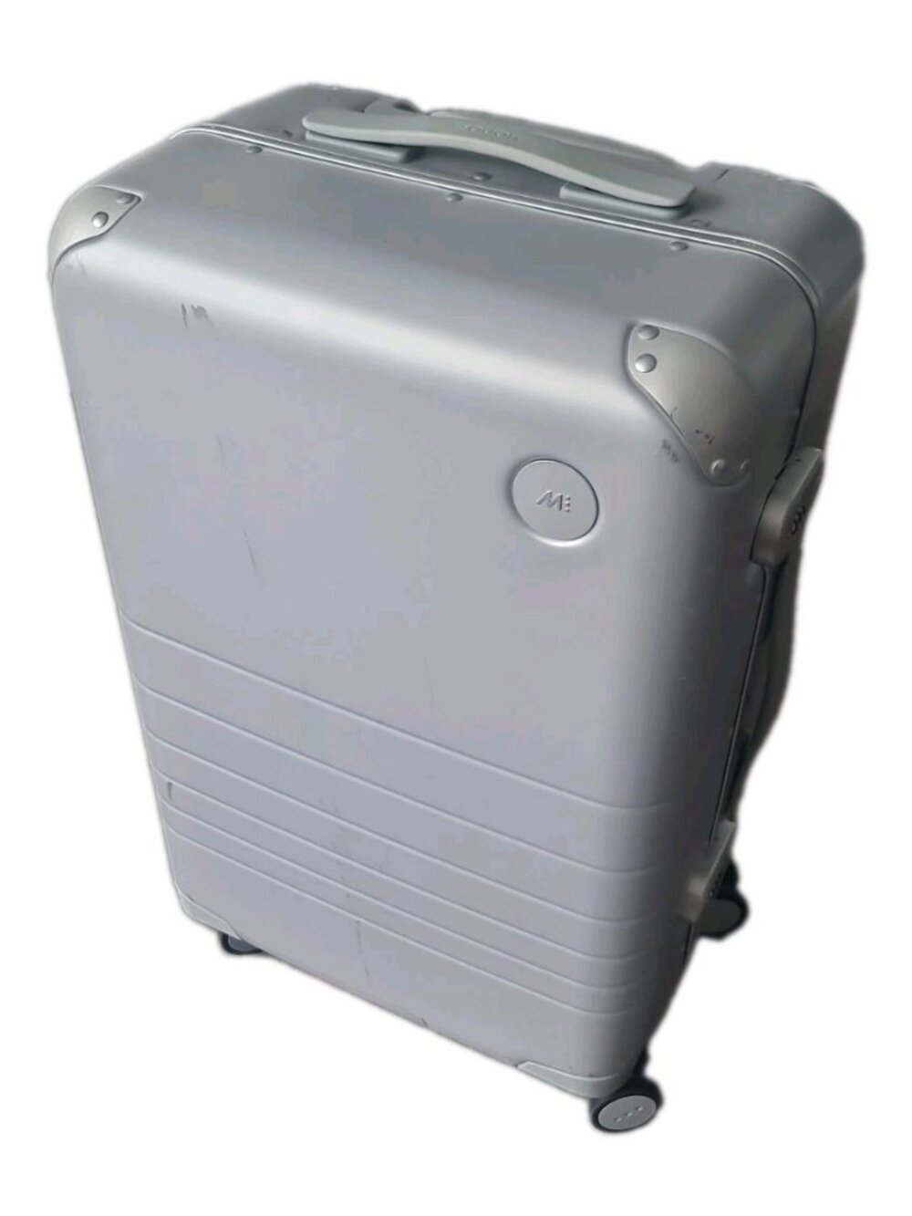 MONOS HYBRID 21” Carry-On Luggage Silver